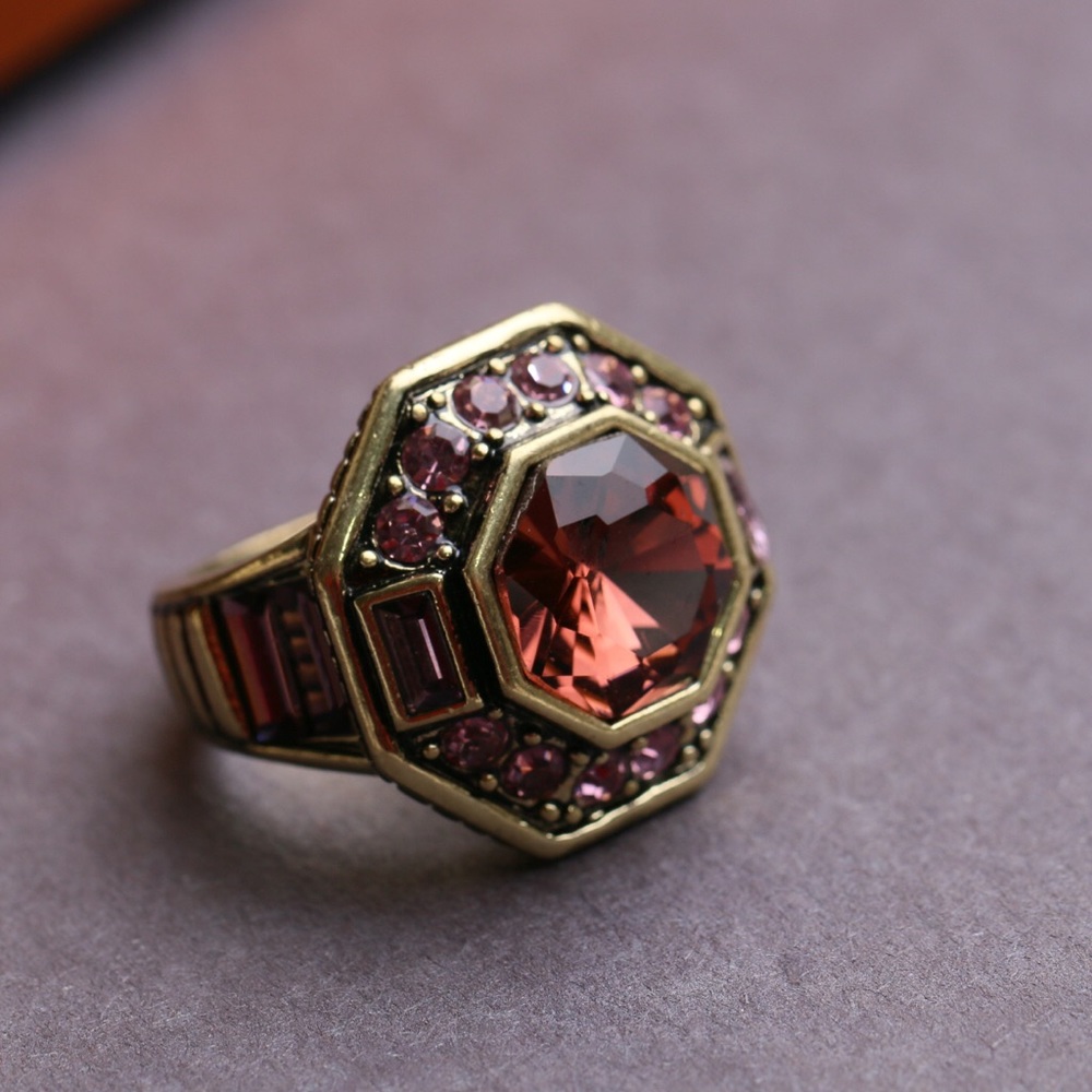 Heidi Daus Crystal Statement Ring - image 1
